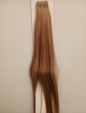 Virgin Hair Remy Cuticle Cut Tape Hair Extensions 20" Golden Blonde Grade AAA